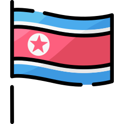 North korea icon