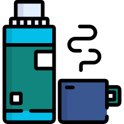 Thermo flask icon