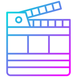 Clapperboard icon