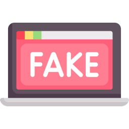 Fake news icon