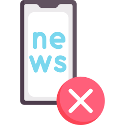 Fake news icon