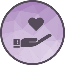 Organ donation icon