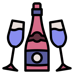 champagnerglas icon