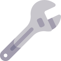 Adjustable wrench icon