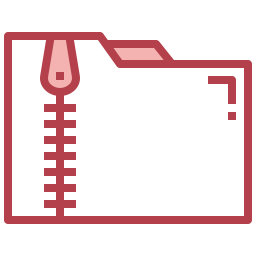 Zip folder icon