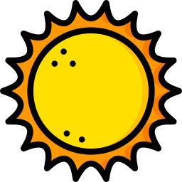 Sun icon