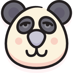 Panda bear icon