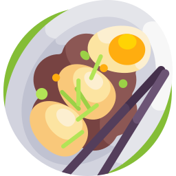 Soy eggs icon