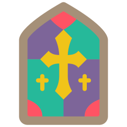 buntglasfenster icon