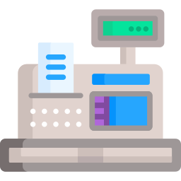 Cash register icon