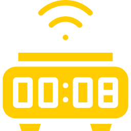 Digital clock icon