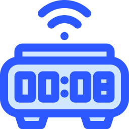 Digital clock icon