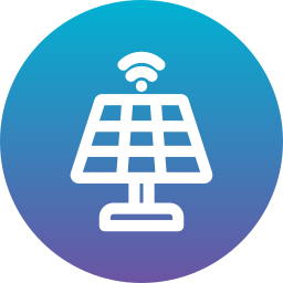 Solar panel icon