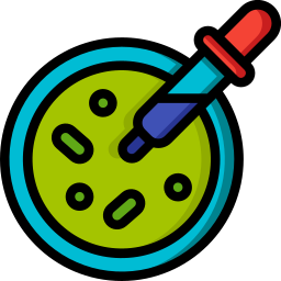 Petri dish icon