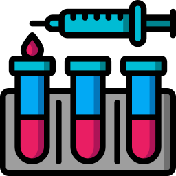 Test tubes icon