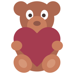 urso teddy Ícone