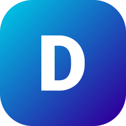 Letter d icon