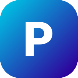 Letter p icon