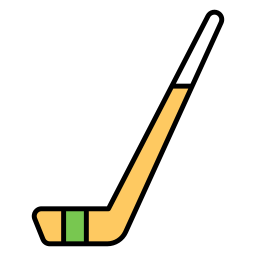 Hockey stick icon