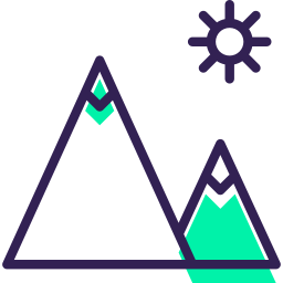 Mountains icon