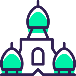 taj mahal icon