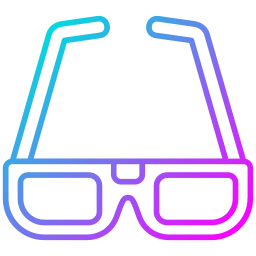 3d glasses icon