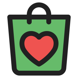 Shopping bag icon