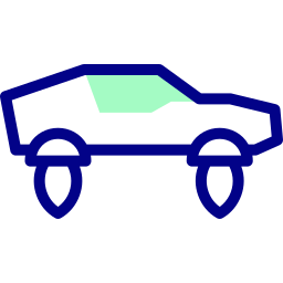 Flying car icon