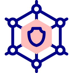 sistema di sicurezza icona