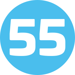 Fifty five icon