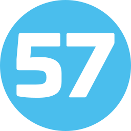 Fifty seven icon