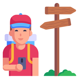 Hiker icon