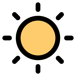 Sun icon