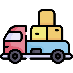 Pick up truck icon