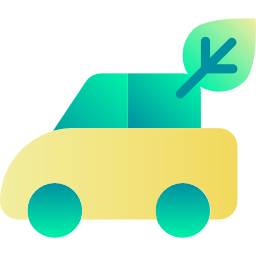 Electric car icon