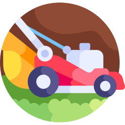 Lawn mower icon