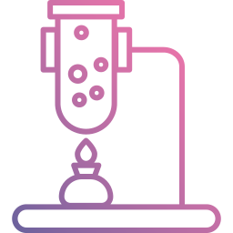 Lab equipment icon