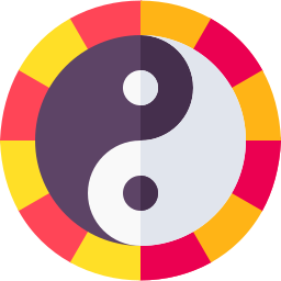 yin yang ikona