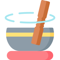 Singing bowl icon