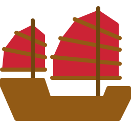 Ferry boat icon