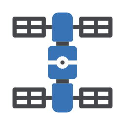 station spatiale Icône