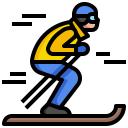 Skiing icon