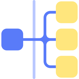 hierarchische struktur icon