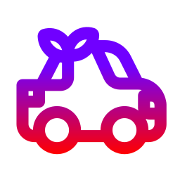 Eco car icon