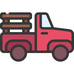 Pickup truck icon