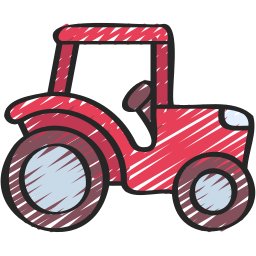 tracteur Icône