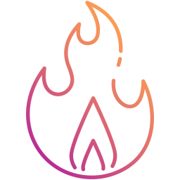 Fire flame icon