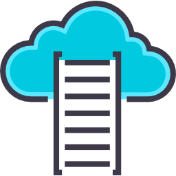 Cloud computing icon