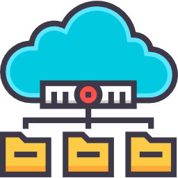 Cloud computing icon