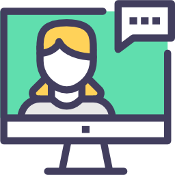 Video chat icon